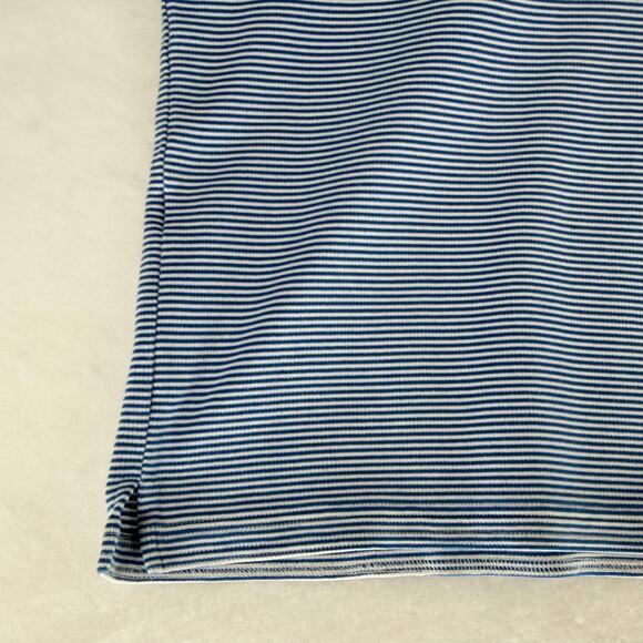 Tommy Bahama Men's Striped Polo Shirt, Blue/White, Size M - Marlin Logo - Picture 10 of 14